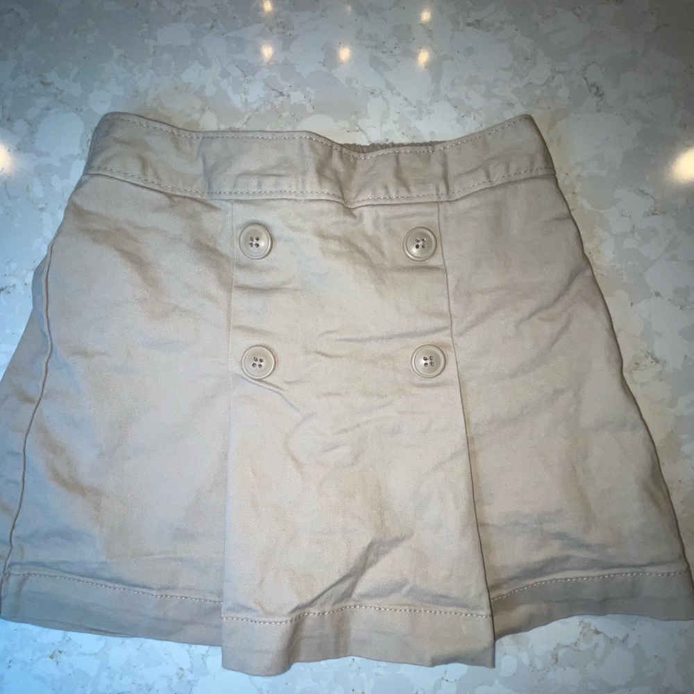 Old navy khaki skort size small uniform